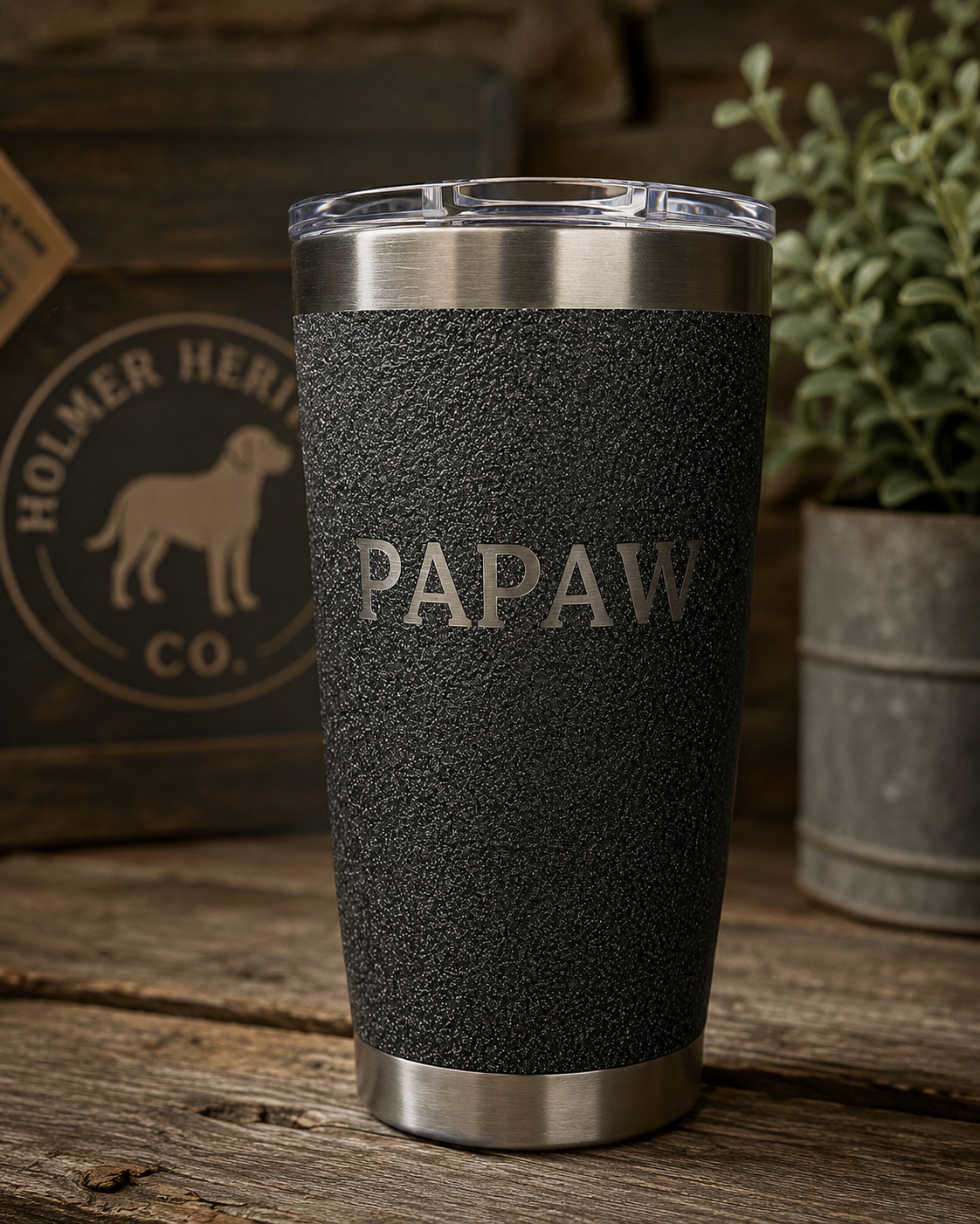 20oz Engraved Stainless Tumbler